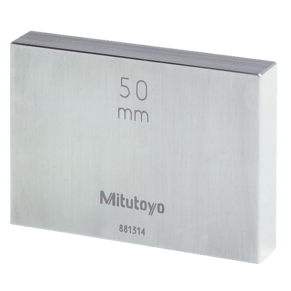 Gauge block DIN EN ISO 3650 accuracy 0 50mm steel